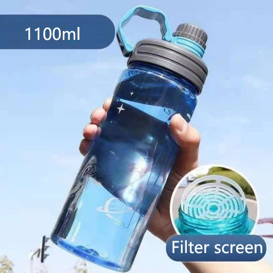Large Capacity Space Cup Men's and Women's Sports Fitness Kettle Cup Drop Explosion-proof Space High Temperature Resistant Glass