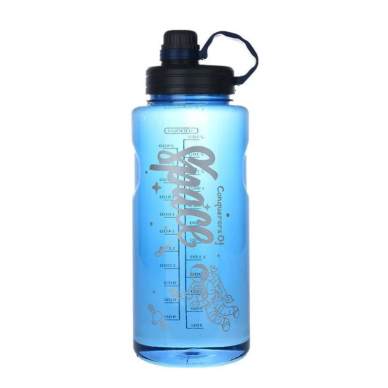 Large Capacity Space Cup Men's and Women's Sports Fitness Kettle Cup Drop Explosion-proof Space High Temperature Resistant Glass