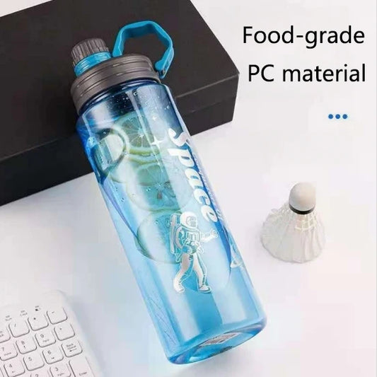 Large Capacity Space Cup Men's and Women's Sports Fitness Kettle Cup Drop Explosion-proof Space High Temperature Resistant Glass